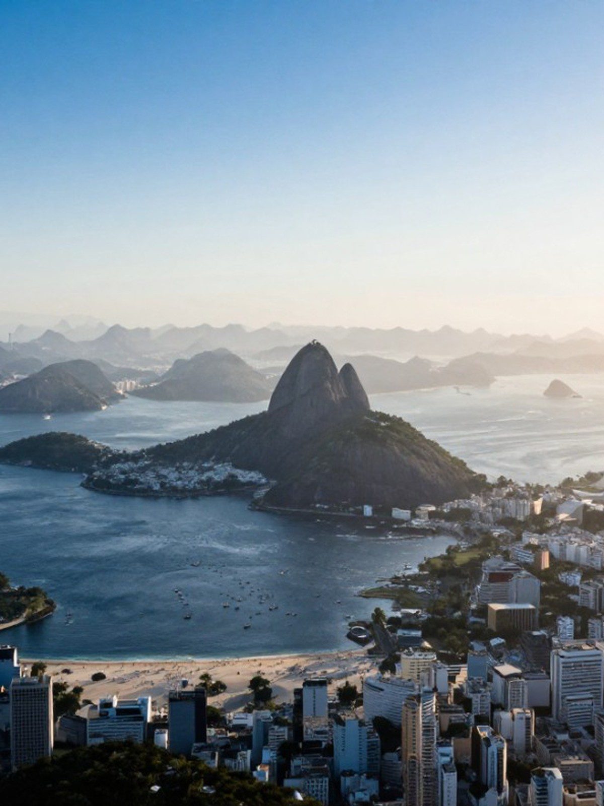 Rio de Janeiro at dusk